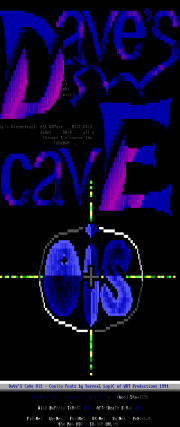 Dave's Cave OiS Logo ANSi by SurreaL LogiC
