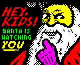 Santa Is Watching You by Illarterate