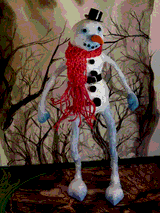 Snowman by Theresa Oborn