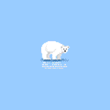 Polar Bear by 8bit Poet