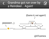 Grandma Got Run Over By A Reindeer by XTComics