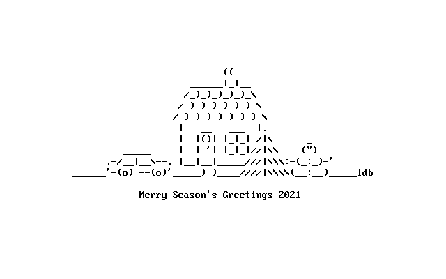 Merry Season's Greetings 2021 by ldb