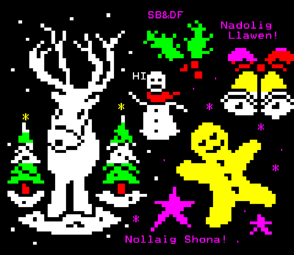 Nadolig Llawen! by Sarah & Dan