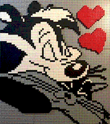 Pepe le Pew by Farrell_Lego