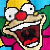 Krusty the Clown by Lego_Colin