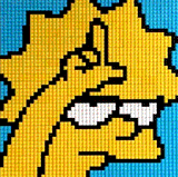Lisa Simpson by Lego_Colin
