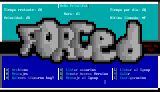 Forced BBS - MAIN MENU by SiLCKuT