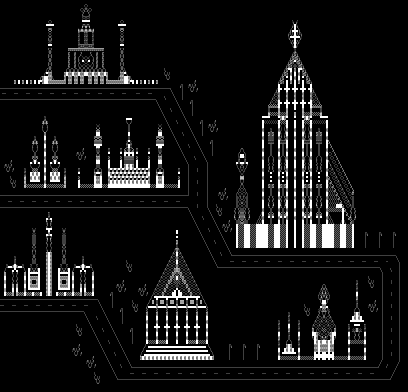 Seven Temples of Ascii by Level 1 Priest