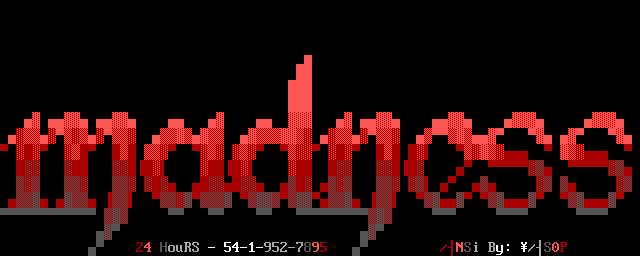MadNess BBS by Yasop