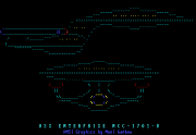 USS Enterprise NCC-1701-D by Noel Gamboa