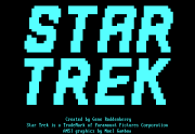 Star Trek (TOS) logo by Noel Gamboa