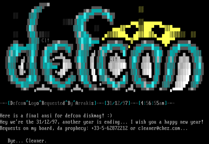 dEFCOn lOGo by cLEANEr