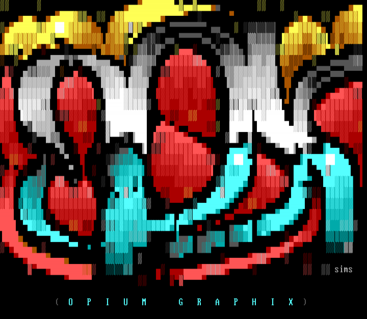 Opium GFX (opium) - group - 16colo.rs ANSI/ASCII art archive
