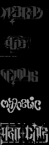 ascii colly by midknight