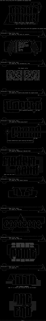 Ascii Shapes Colly by Mithrandir