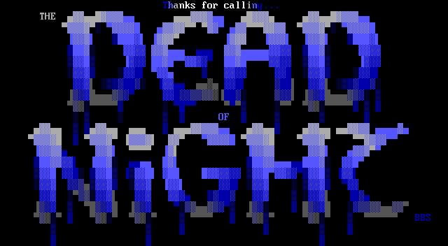 Dead of Night Logo #2 by The Shadow