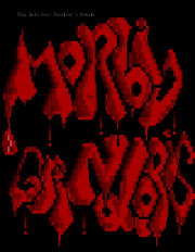 Morbid Grindoris Font by Emerald Skelter