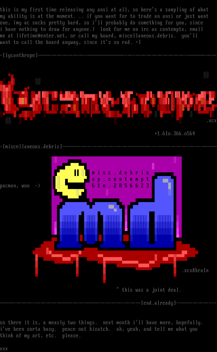 Logo Cluster by ContemptX