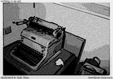 typewriter by mordecai