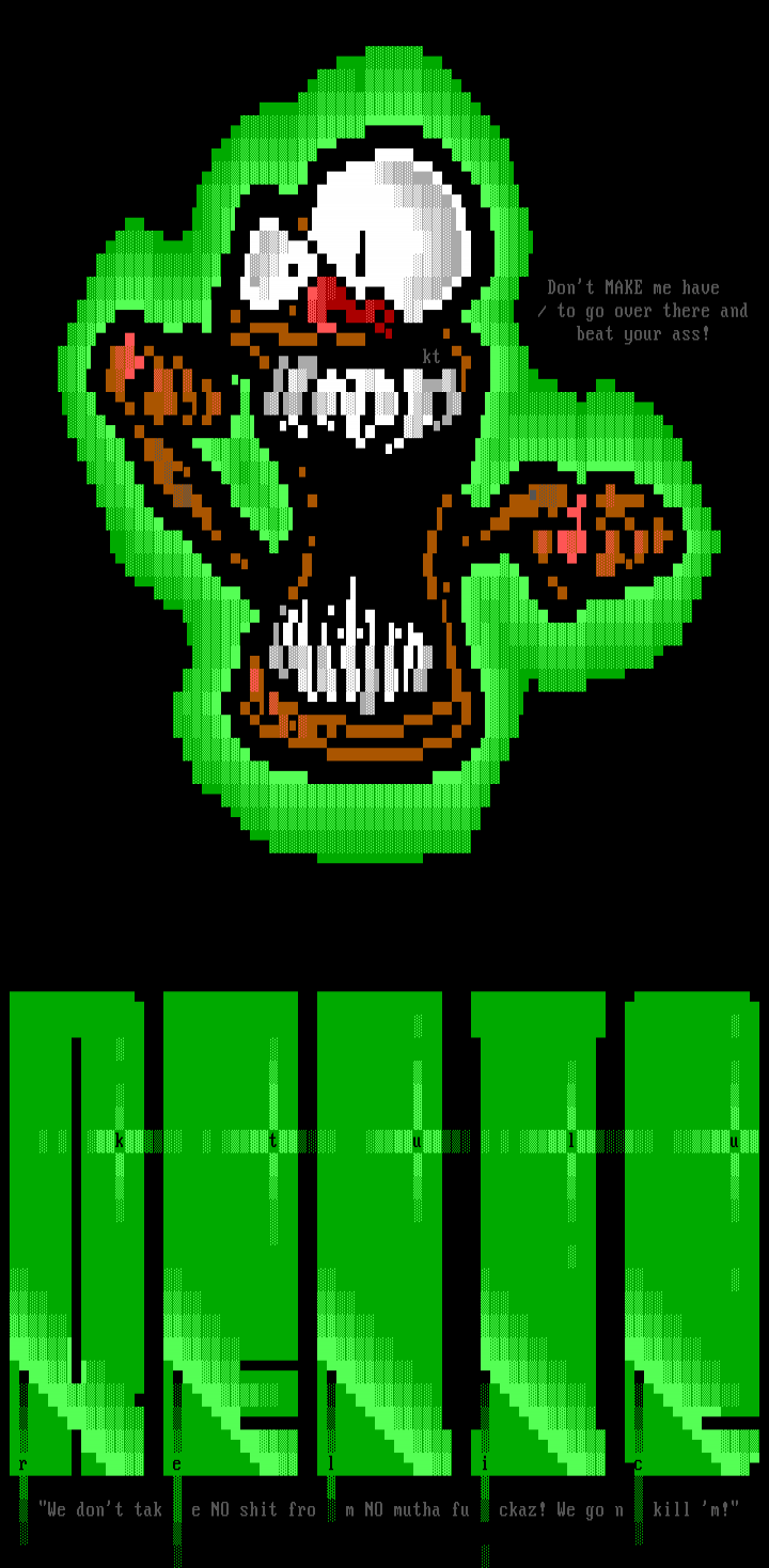 RELiC Promotional Ansi by Ktulu