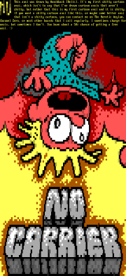 No Carrier Shitty Cartoon Ansi by Hunchback