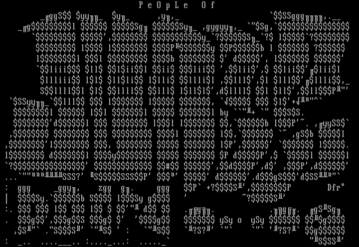 People Of Jungle logo by Deflector