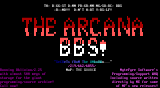 Arcana BBS #1 by Pascal