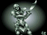 Skull Warrior by Papa Smurf