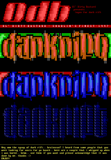 Logos for Dark Rift by Ol' Dirty Bastard