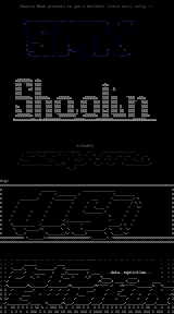 Ascii Collection 3 by Shaolin Monk