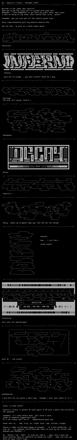 Ascii Collection 2 by Moon Dogg