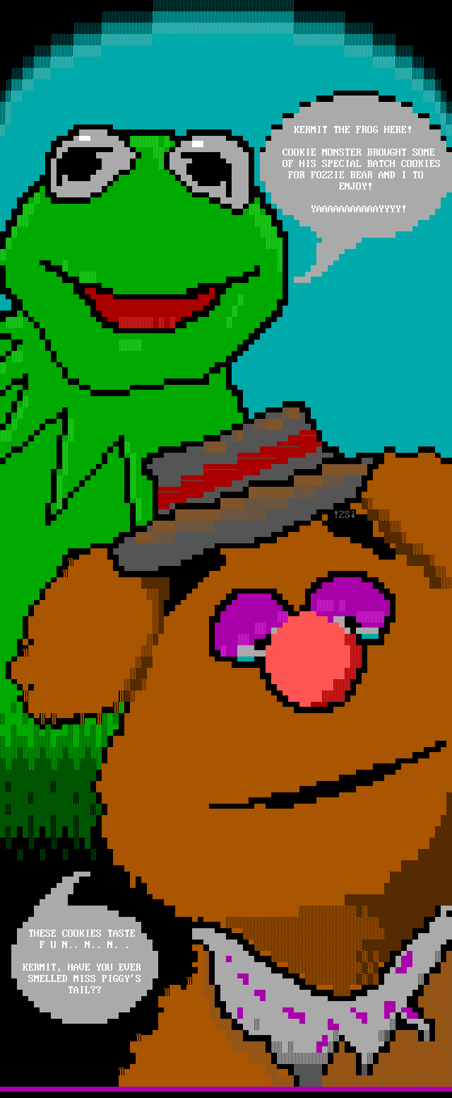 kermit n fozzie by 2stoned