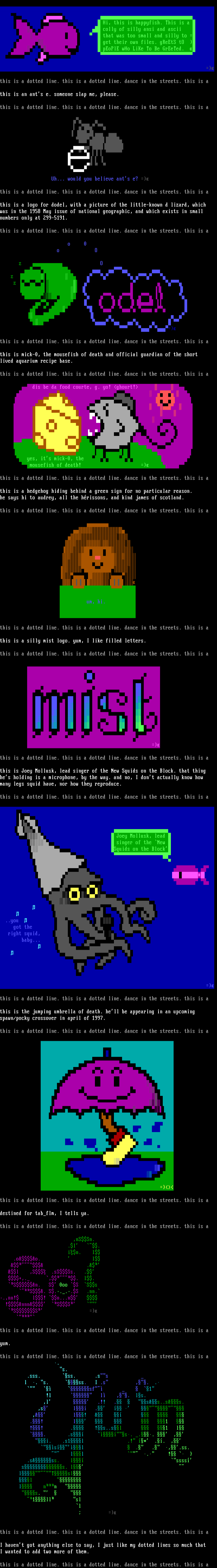ansi/ascii colly of DEATH! by hsifyppah