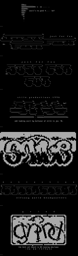 ascii logo collection by baltazar