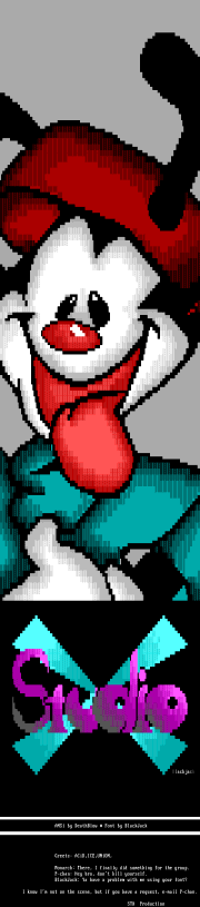 Promotional ANSi from STX by DeathBlow
