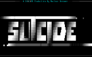 SUiCiDE Font by Nuclear Dreamer
