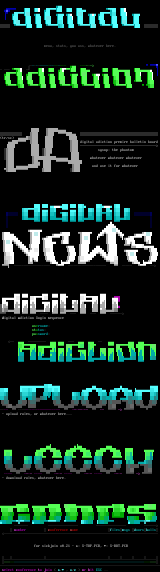 Digital Adiction BBS by Trippah