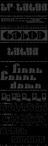aSCII cLUSTER! by tRANS fIGHTER