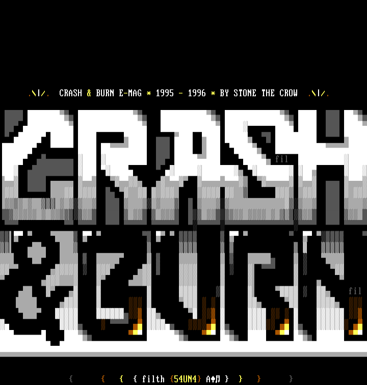 Crash & Burn E-Mag by filth