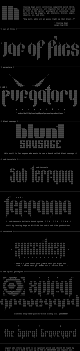 Ascii Compilation by Leaving Hope