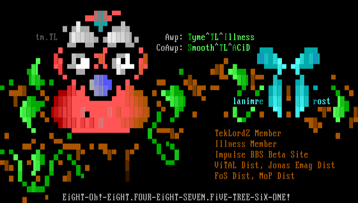 Terminal Frost ANSi by Tyme