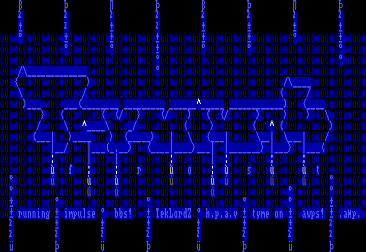 Terminal Frost ASCII by Amp
