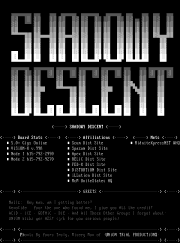 Shadowy Descent Logo by Misery Man [Trial]