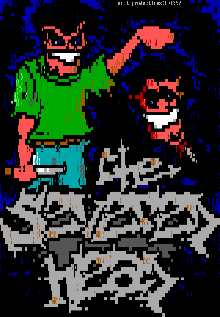 Severed Head Ansi. by aXB