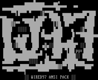 wired'97 ansipack by pyx