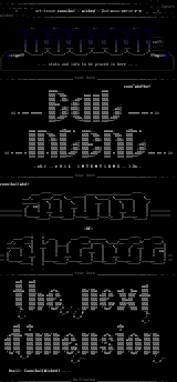 wicked ascii supremacy by cannibal