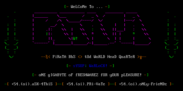 Pirata Bbs Logo #2 by WarLoCk